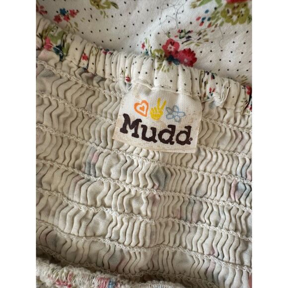 Y2k Mudd Floral Polka Dot Babydoll Tank Top size XS Boho 2000s Summer style - Picture 3 of 5